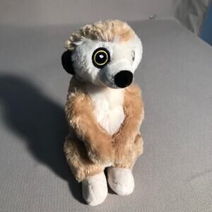 Wildlife Artists Eco Pals Meerkat Plush 9” Eco-Friendly Stuffed Animal Soft Toy